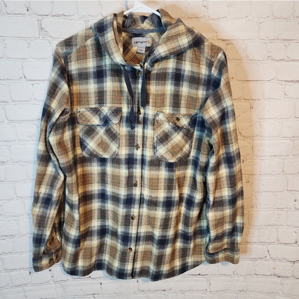 Boy's Carhartt button-up hoodie, size XL